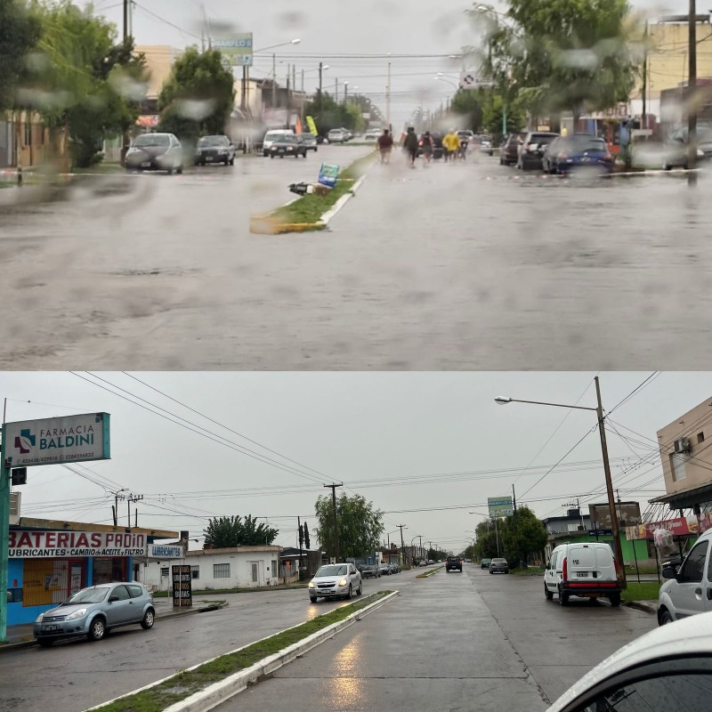 El Municipio despleg equipos de trabajo a raz de las tormentas